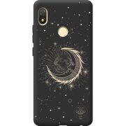 Черный чехол BoxFace Tecno POP 3 Moon