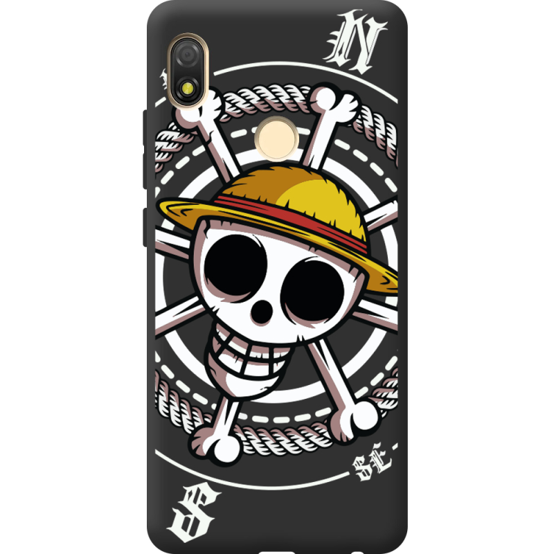 Черный чехол BoxFace Tecno POP 3 One Piece Компас