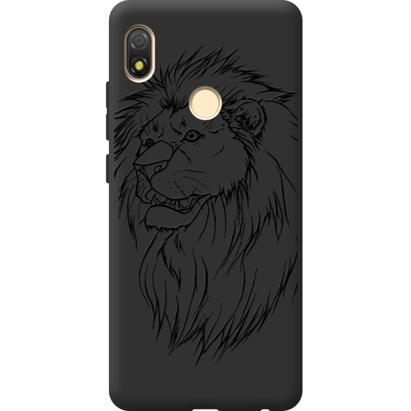 Черный чехол BoxFace Tecno POP 3 Lion