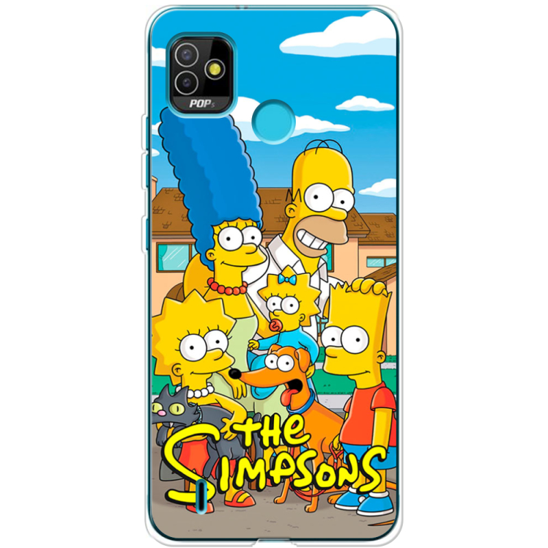 Чехол BoxFace Tecno POP 5 The Simpsons