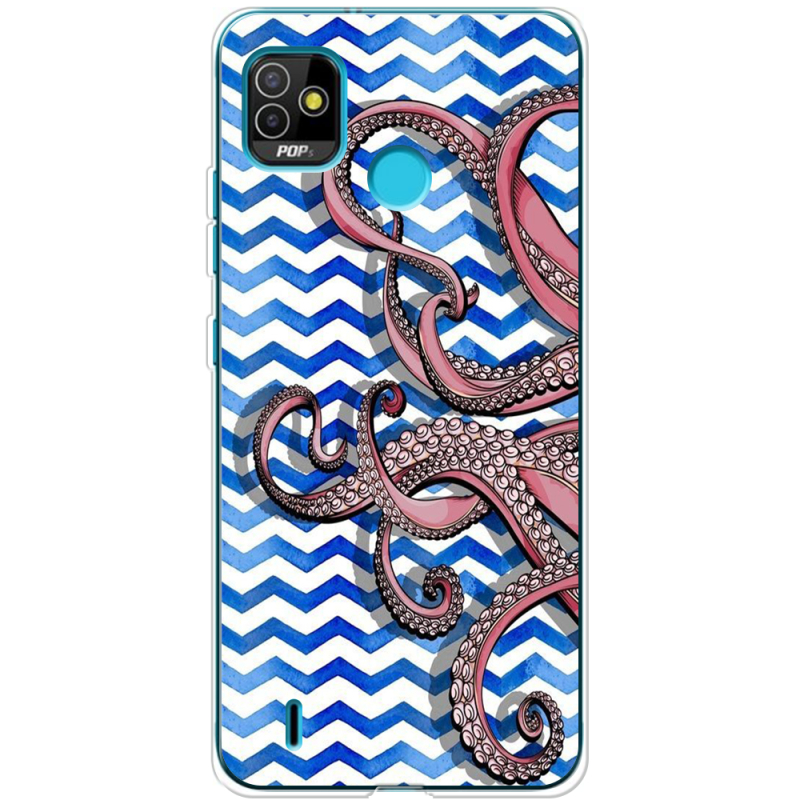 Чехол BoxFace Tecno POP 5 Sea Tentacles