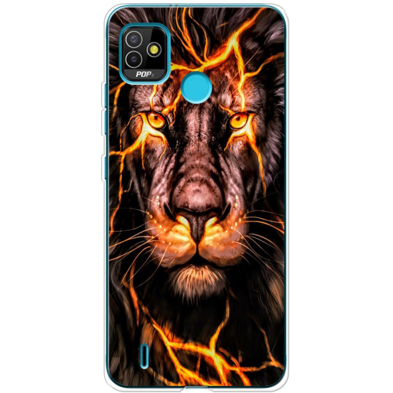 Чехол BoxFace Tecno POP 5 Fire Lion