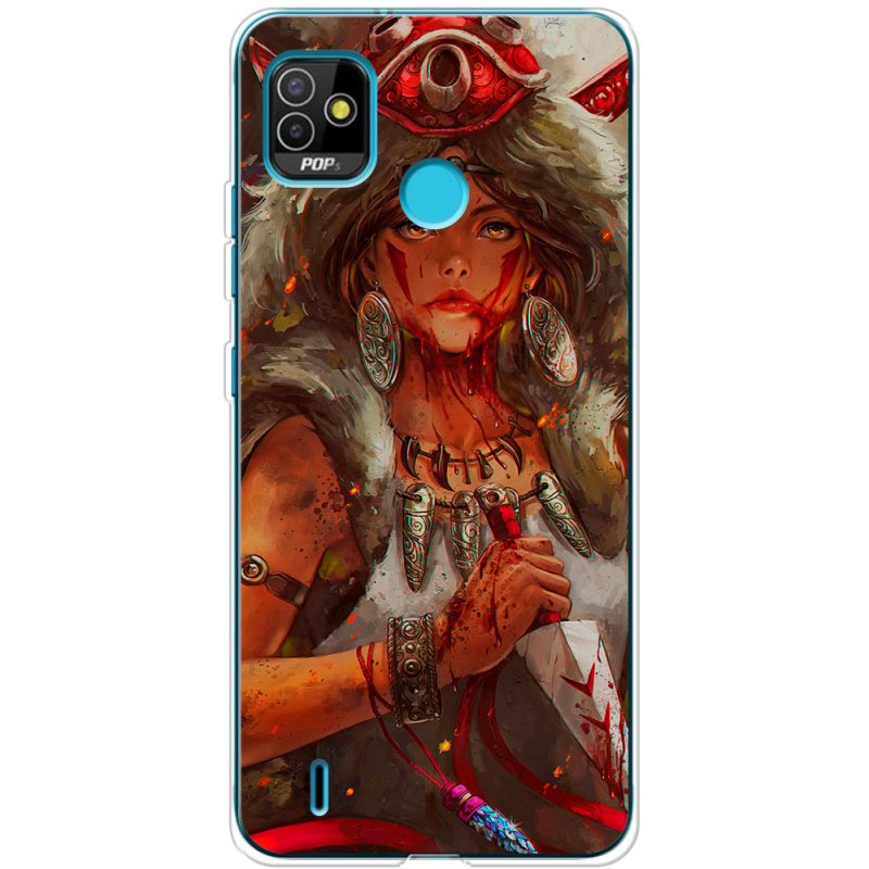 Чехол BoxFace Tecno POP 5 Принцесса Мононоке