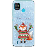 Чехол BoxFace Tecno POP 5 Fox З новим роком!