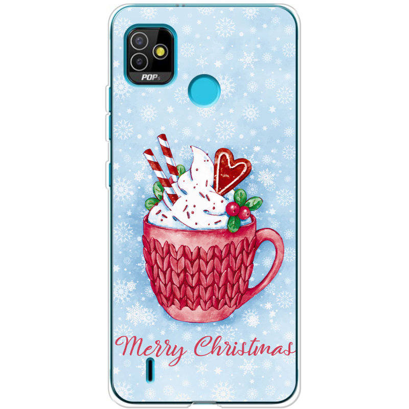 Чехол BoxFace Tecno POP 5 Spicy Christmas Cocoa