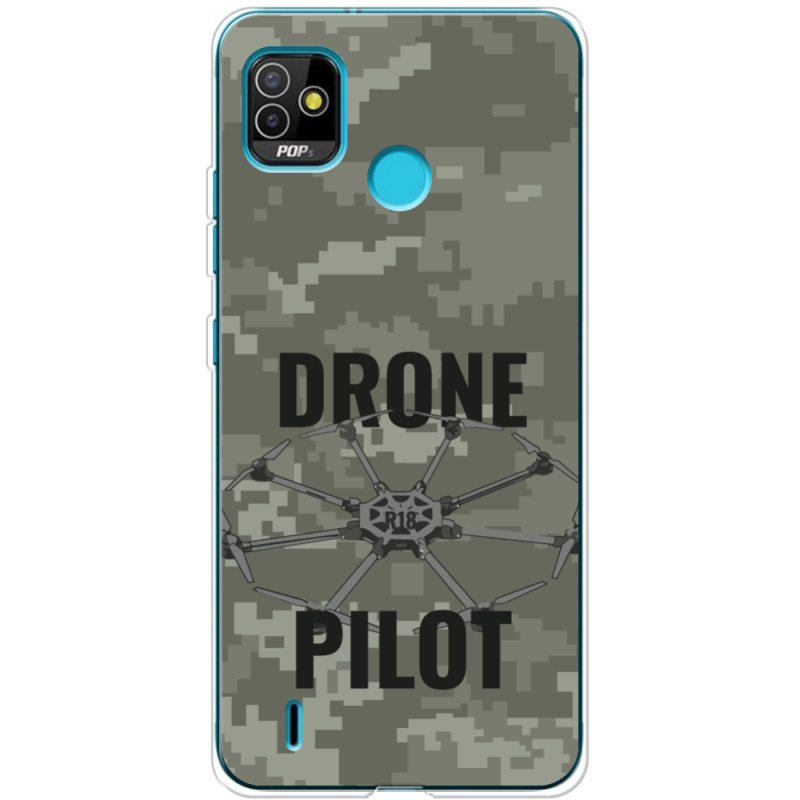 Чехол BoxFace Tecno POP 5 Drone Pilot