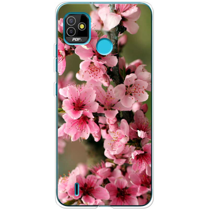 Чехол BoxFace Tecno POP 5 Вишневые Цветы
