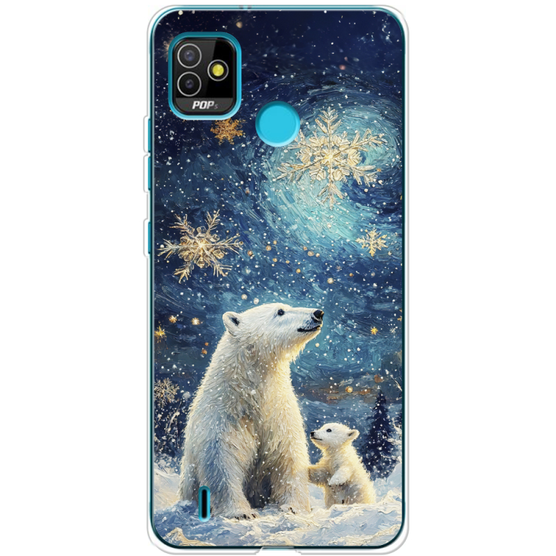 Чехол BoxFace Tecno POP 5 Північні ведмеді