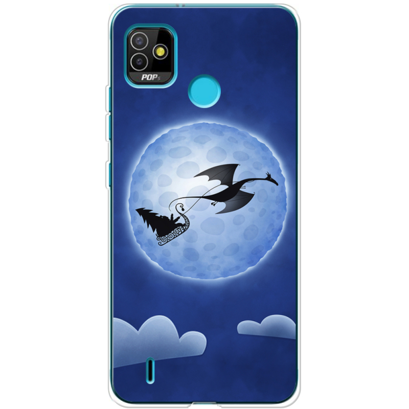 Чехол BoxFace Tecno POP 5 Christmas Dragon