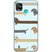 Чехол BoxFace Tecno POP 5 Dachshund