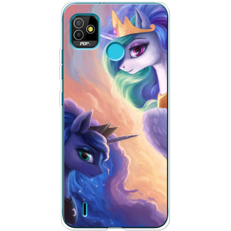 Чехол BoxFace Tecno POP 5 My Little Pony Rarity  Princess Luna