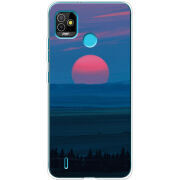 Чехол BoxFace Tecno POP 5 Cold Red Light