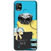 Прозрачный чехол BoxFace Tecno POP 5 Fashion Pug