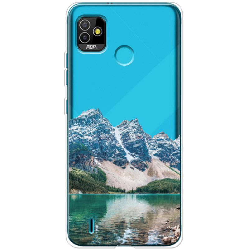 Прозрачный чехол BoxFace Tecno POP 5 Blue Mountain