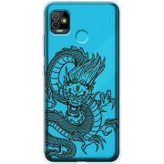 Прозрачный чехол BoxFace Tecno POP 5 Chinese Dragon