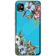 Прозрачный чехол BoxFace Tecno POP 5 Floral