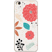 Чехол Uprint Xiaomi Redmi 4A Line Flowers