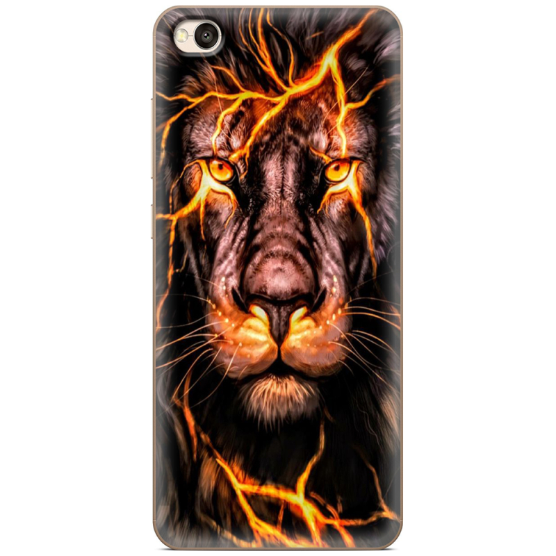 Чехол Uprint Xiaomi Redmi 4A Fire Lion