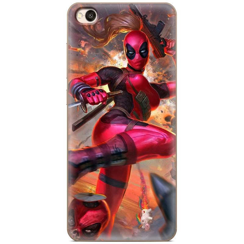 Чехол Uprint Xiaomi Redmi 4A Woman Deadpool