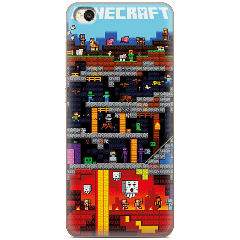 Чехол Uprint Xiaomi Redmi 4A Minecraft Lode Runner