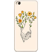 Чехол Uprint Xiaomi Redmi 4A Flower Hands