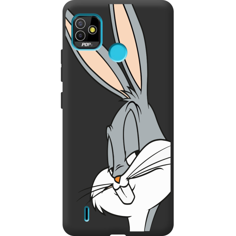 Черный чехол BoxFace Tecno POP 5 Lucky Rabbit