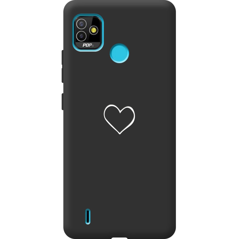 Черный чехол BoxFace Tecno POP 5 My Heart