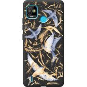 Черный чехол BoxFace Tecno POP 5 Ластівки