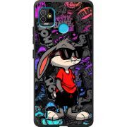 Черный чехол BoxFace Tecno POP 5 Малий вухань