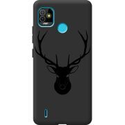 Черный чехол BoxFace Tecno POP 5 Deer