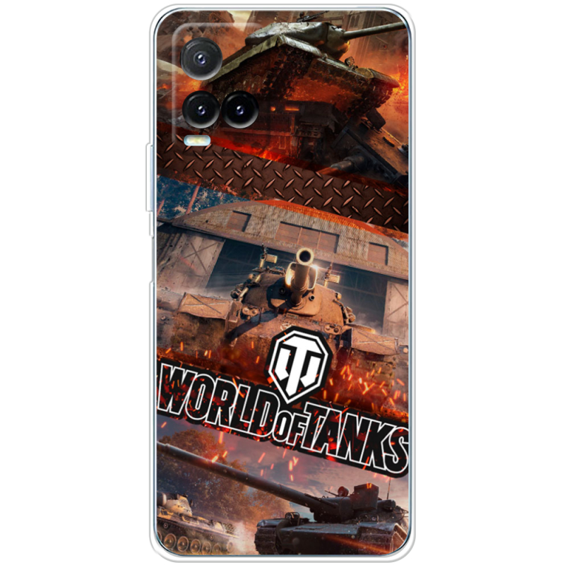 Чехол BoxFace Vivo Y33S World Of Tanks