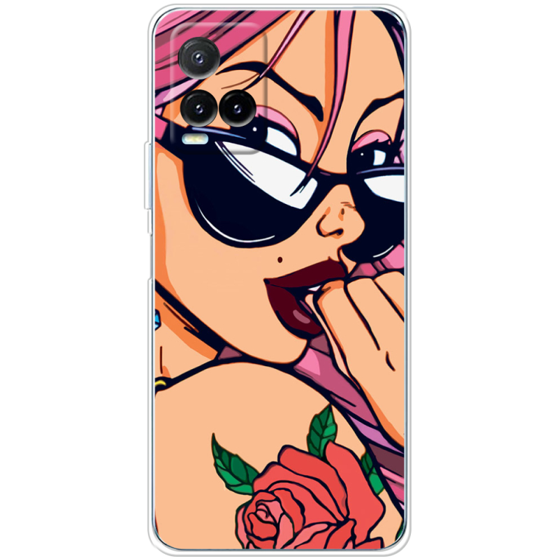 Чехол BoxFace Vivo Y33S Pink Girl