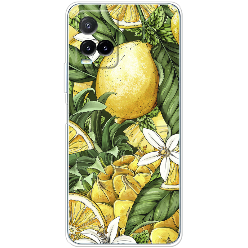 Чехол BoxFace Vivo Y33S Lemon Pattern