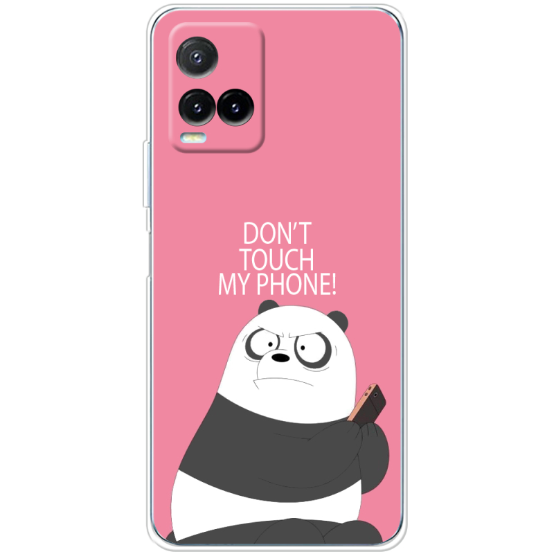 Чехол BoxFace Vivo Y33S Dont Touch My Phone Panda