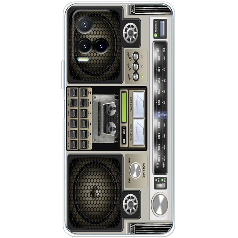 Чехол BoxFace Vivo Y33S Old Boombox