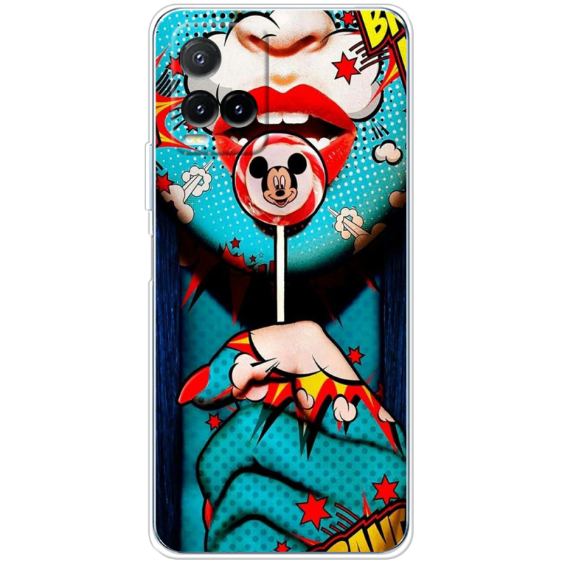 Чехол BoxFace Vivo Y33S Girl Pop Art