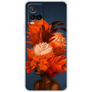 Чехол BoxFace Vivo Y33S Exquisite Orange Flowers