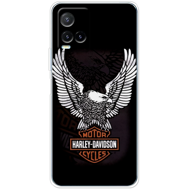 Чехол BoxFace Vivo Y33S Harley Davidson and eagle