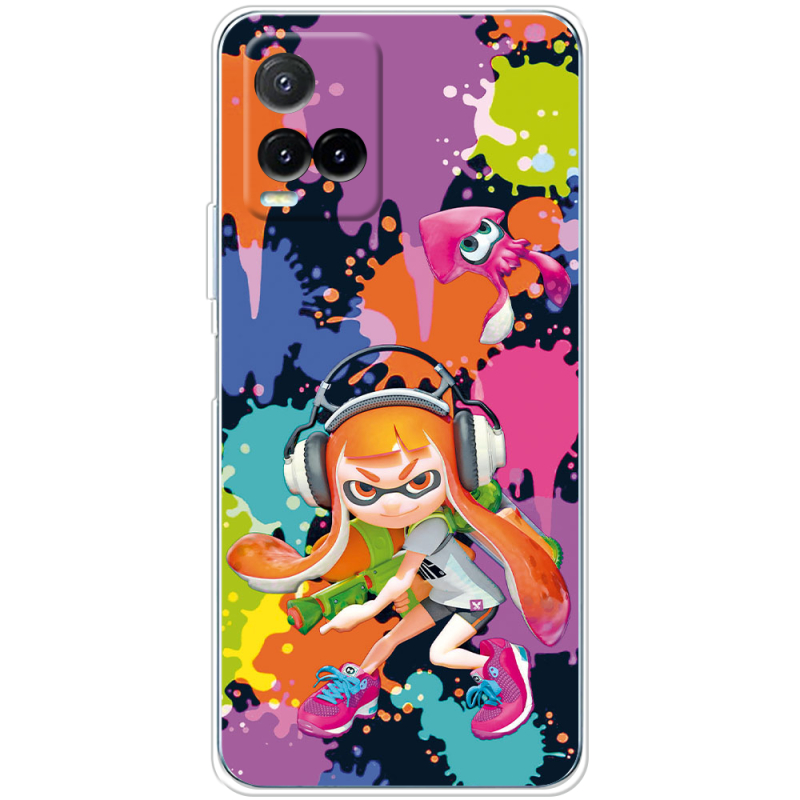 Чехол BoxFace Vivo Y33S Splatoon Inklings