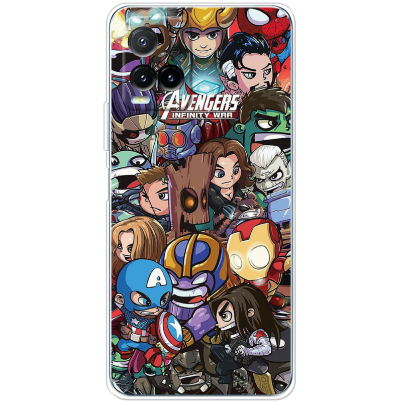 Чехол BoxFace Vivo Y33S Avengers Infinity War