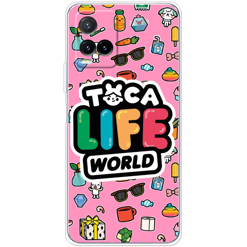 Чехол BoxFace Vivo Y33S Toca Boca Life World