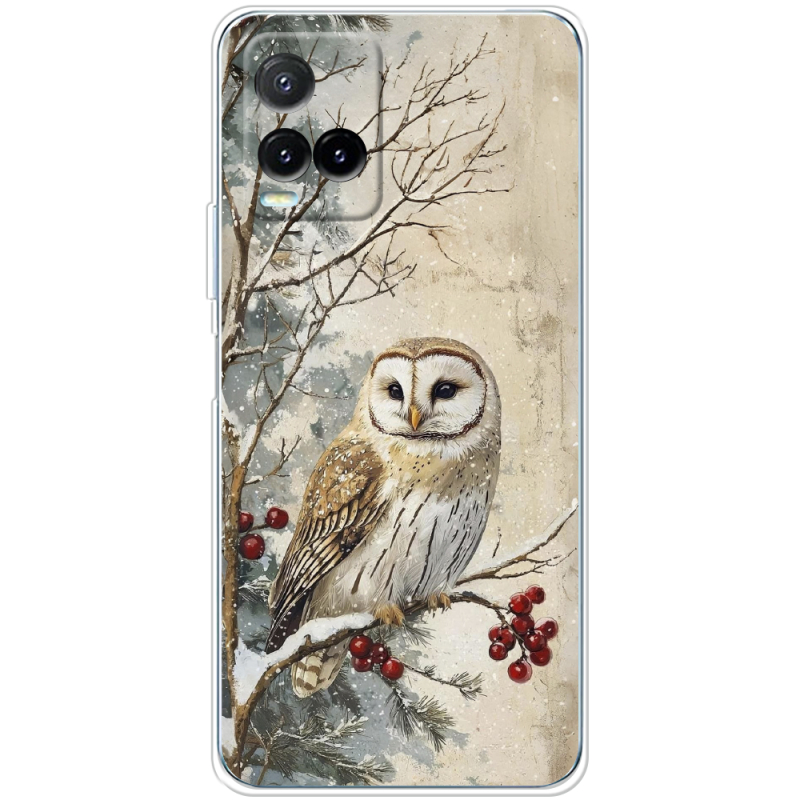 Чехол BoxFace Vivo Y33S Christmas Owl