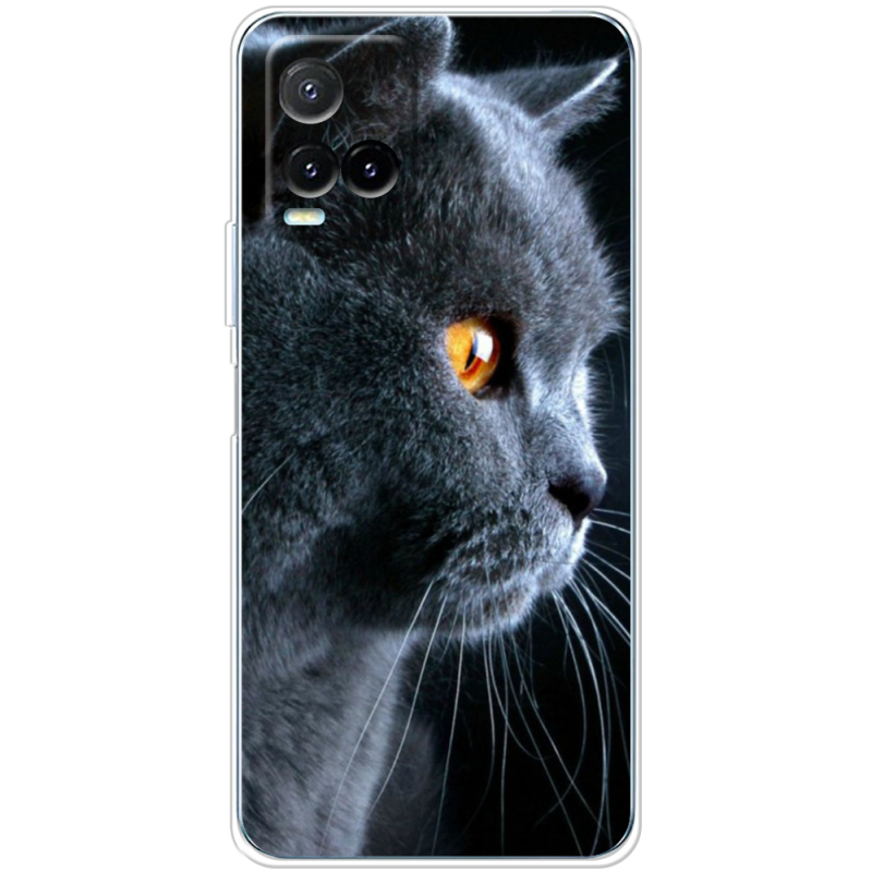 Чехол BoxFace Vivo Y33S English cat