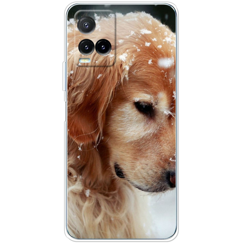 Чехол BoxFace Vivo Y33S Golden Retriever