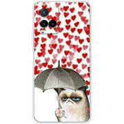 Чехол BoxFace Vivo Y33S Raining Hearts