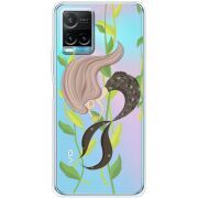 Прозрачный чехол BoxFace Vivo Y33S Cute Mermaid