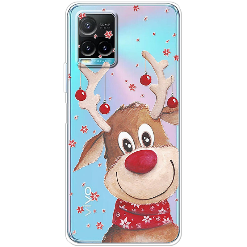 Прозрачный чехол BoxFace Vivo Y33S Winter Deer