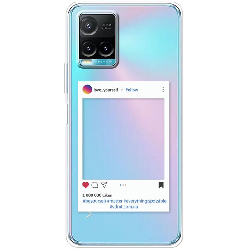 Прозрачный чехол BoxFace Vivo Y33S Insta