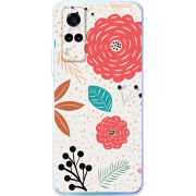 Чехол BoxFace Vivo Y53S Line Flowers