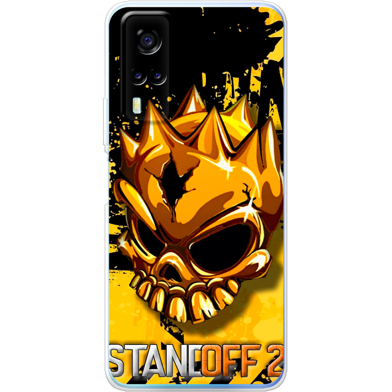 Чехол BoxFace Vivo Y53S StandOff 2 gold